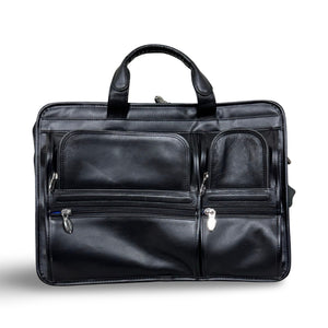 McKlein Hubbard Laptop Briefcase - Black (Missing shoulder strap)