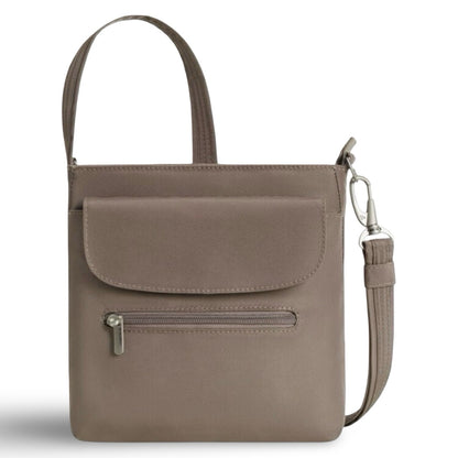 TRAVELON Anti-Theft Classic Mini Shoulder Bag – Hazelnut