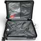 M&A Luggage 20" TSA-Lock Wide Trolley Rolling Carry-On