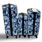 Bella Caronia 3 Piece Rolling Hardside Luggage Set - Royal Style Floral