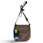 TRAVELON Anti-Theft Classic Mini Shoulder Bag – Hazelnut