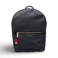 CHAMPS Leather Backpack - Black