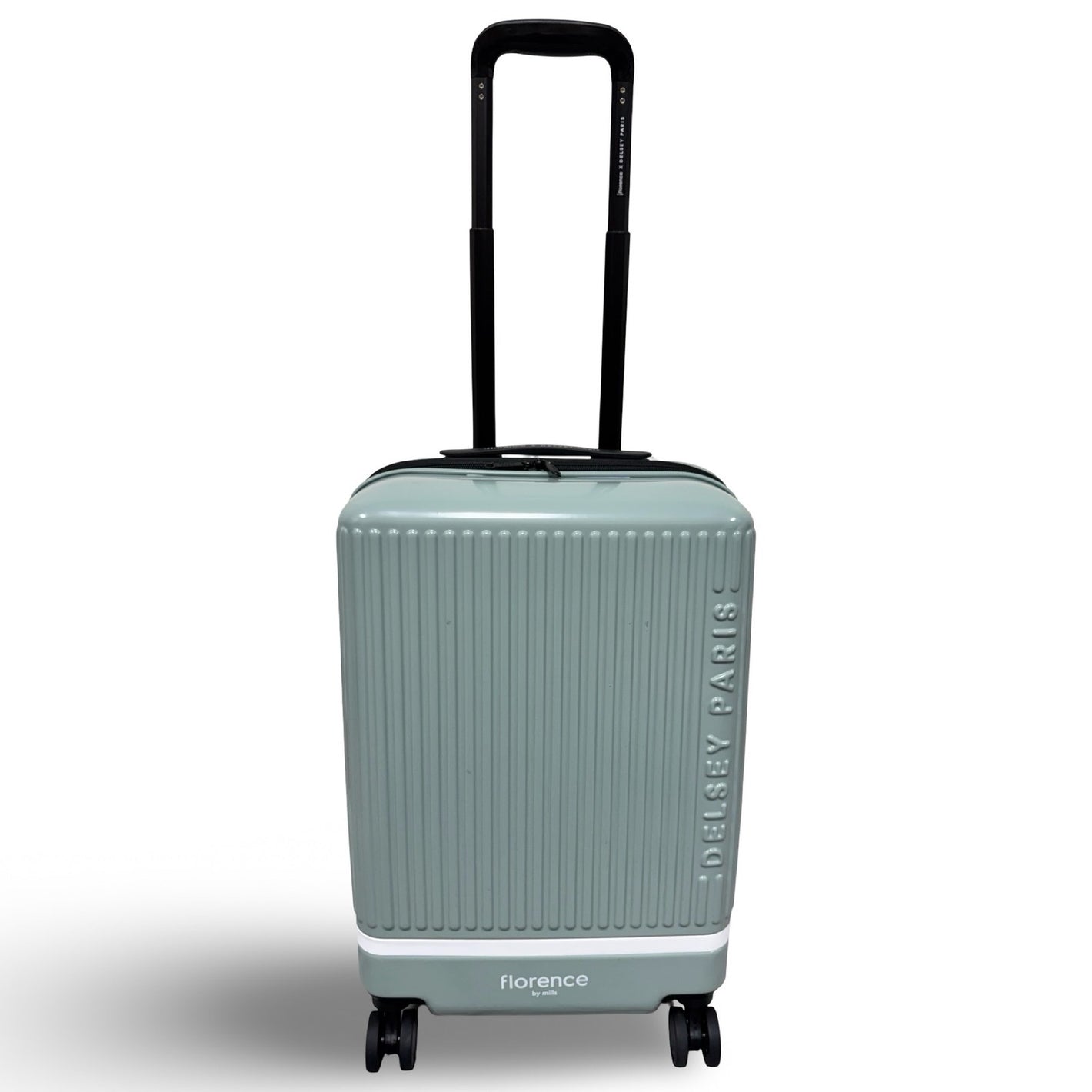 florence by mills x Delsey Paris Spin Me Away Carry-on Spinner - Sage Green (Preowned)