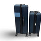 TAG Cityscape 4 Piece Hardside Luggage Set - Sea Blue