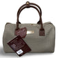 London Fog Cambridge 16" Duffle - Olive Houndstooth