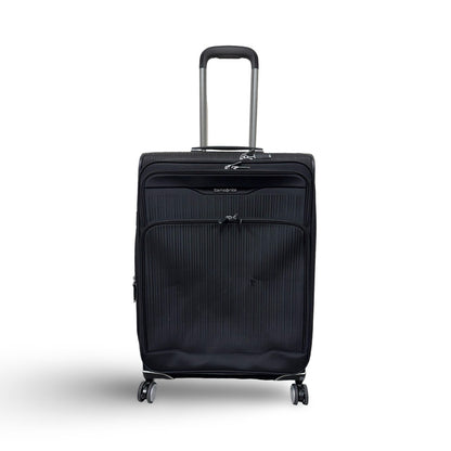 Samsonite Silhouette 18 Expandable Medium Softside Spinner - Black (Preowned)