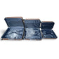 American Green Travel Denali 3-Pc. Anti-theft Hardside Luggage Set - Rose Gold
