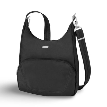 TRAVELON Anti-Theft Classic Essential Messenger- Black
