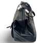 Mancini Men's Buffalo Dowel Rod Duffle Bag for Carry-On Travel - Black