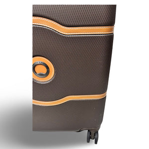 DELSEY Paris Chatelet Hard+ 21" Carry-On Spinner - Chocolate