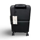 Antler Single Stripe Expandable Carry On Suitcase - Black