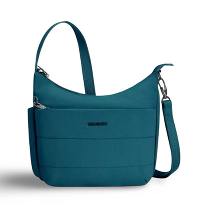 Travelon Anti-Theft Roam Medium Crossbody - Capri Blue