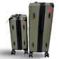 Wrangler Trailway 4-Piece Hardside Luggage Set - Winter Moss