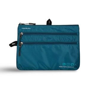 Travelon World Travel Essentials Seat Pack Organizer - Peacock Teal