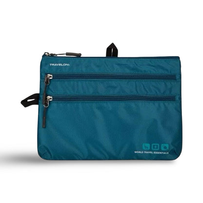Travelon World Travel Essentials Seat Pack Organizer - Peacock Teal