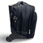 McKlein Roosevelt 17" Nylon Wheeled Laptop Briefcase w/ Removable Sleeve - Black