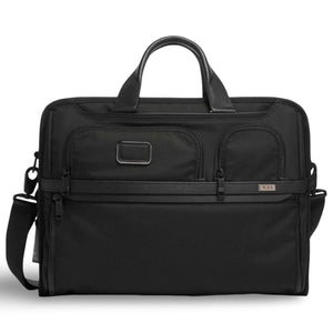 Tumi Alpha 3 Compact Large Screen Laptop Brief - Black