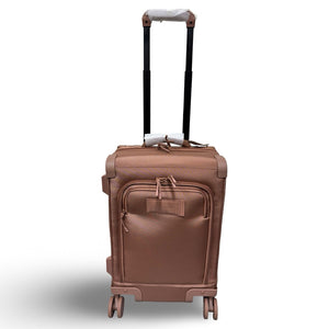 Dagne Dover Seattle Carry On Rolling Suitcase, Warm Dust
