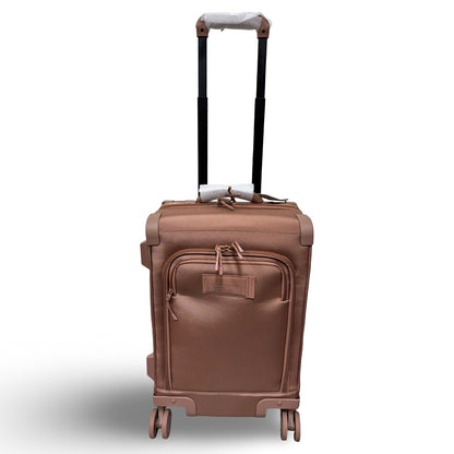 Dagne Dover Seattle Carry On Rolling Suitcase, Warm Dust