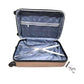 AMKA Honeycomb 22" Carry-On Expandable Spinner Suitcase- Rose Gold
