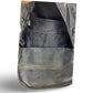 ELLE Voyage 17.5" Twill and Faux Leather Backpack - Black