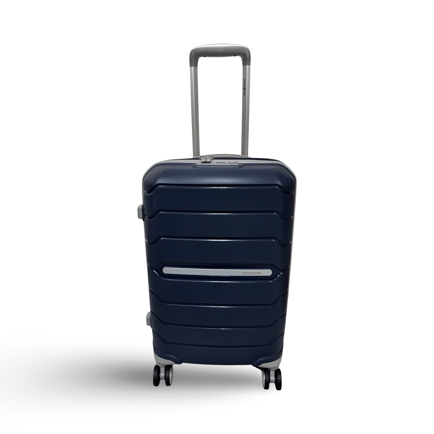 Samsonite Freeform 21" Carry-On Expandable Hardside Spinner Suitcase - Navy