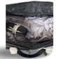 Mancini Men's Buffalo Dowel Rod Duffle Bag for Carry-On Travel - Black