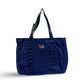 BADGLEY MISCHKA Nylon Travel Tote Weekender Bag- Navy