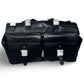 Mancini Men's Buffalo Dowel Rod Duffle Bag for Carry-On Travel - Black