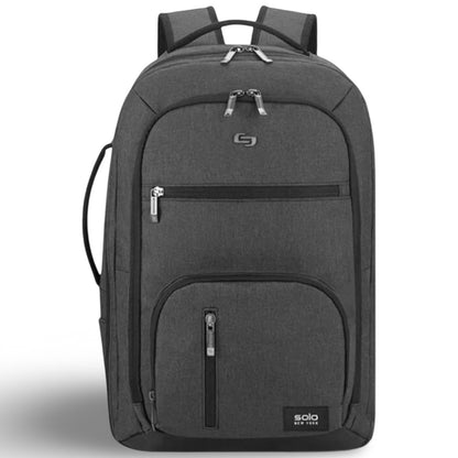 SOLO New York Downtown Grand Travel TSA Backpack - Gray