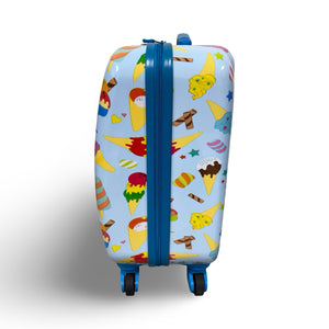 Travelers Club Kid's Hard Side Carry-On Spinner 5 Piece Luggage Set - Icecream