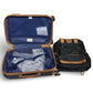 Delsey Paris Flanerie Backpack and Carry On Set - Black Brown
