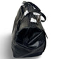 Mancini Men's Buffalo Dowel Rod Duffle Bag for Carry-On Travel - Black
