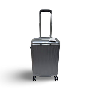 Samsonite Silhouette 18 Hardside Carry On Spinner Suitcase -Silver