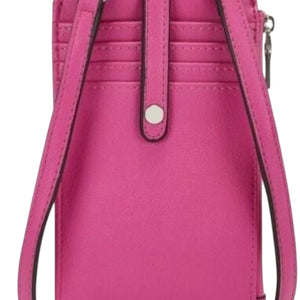 INC International Concepts Studded Quilted Women's wallet crossbody -ORCHID