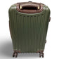 London Fog Brentwood III Small Carry-on Expandable Spinner Hardside - Olive