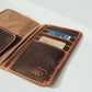 Buffalo Leather Passport Wallet