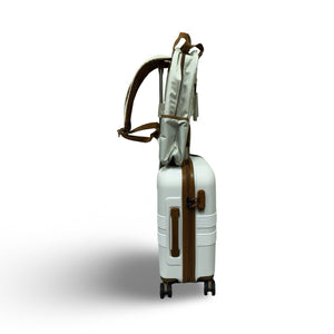 Delsey Paris Flanerie Backpack and Carry On Set - White