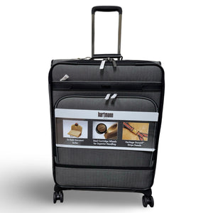Hartmann Herringbone Deluxe Medium Journey - Black Herringbone