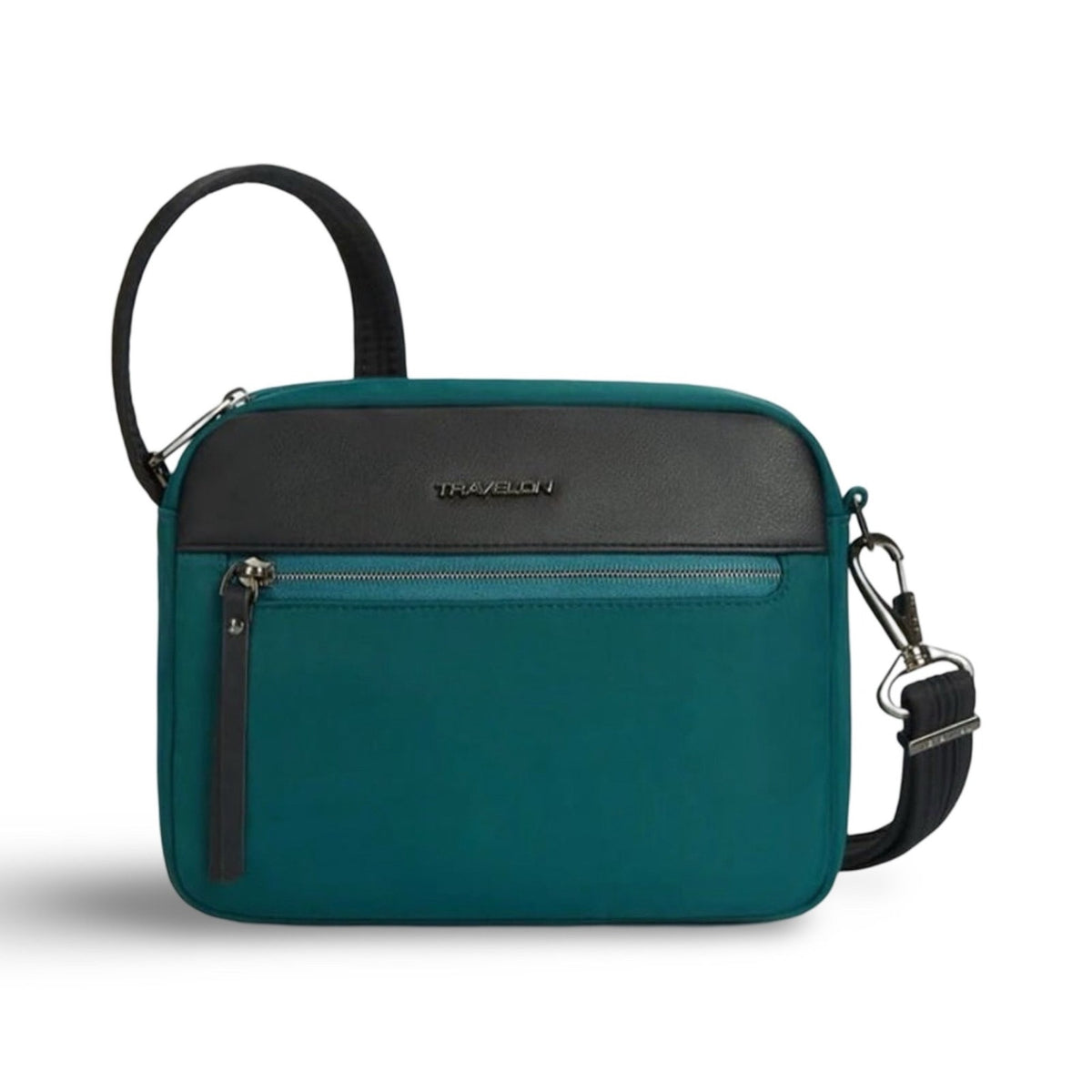 TRAVELON Anti-Theft Addison Small Crossbody - Evergreen