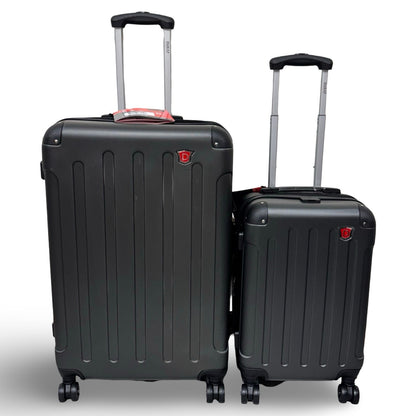 DUKAP Intely 2-Pc. Hardside Luggage Set - Gray