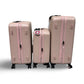 SwissGear Wanderlust Pro Lightweight 3PC Luggage Set - Pink
