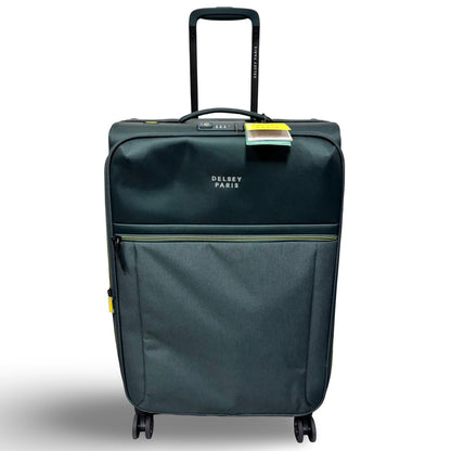 Delsey Paris Brochant 3 Medium Expandable Spinner - Green