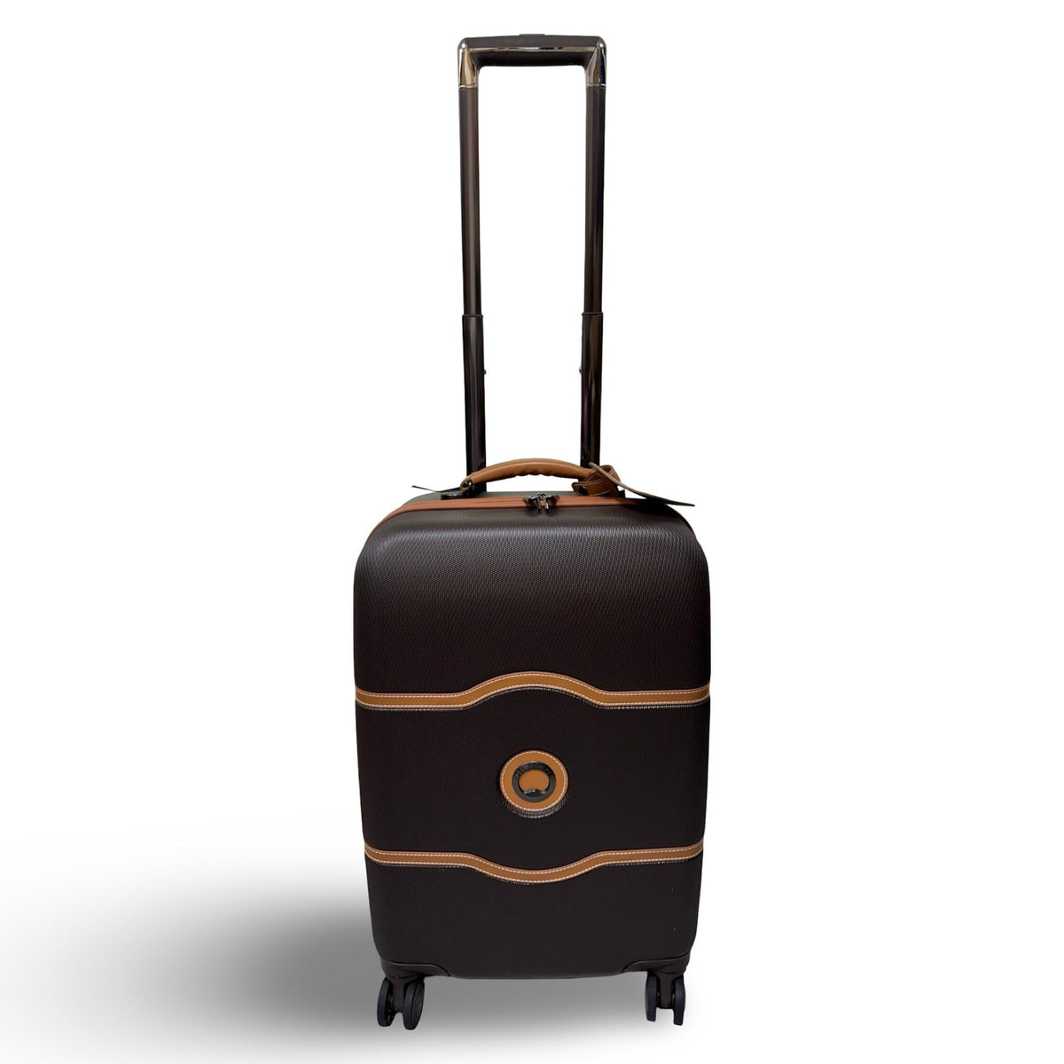 DELSEY Paris Chatelet Hard+ 21" Carry-On Spinner - Chocolate