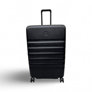 Antler Icon Stripe Large Suitcase - Black
