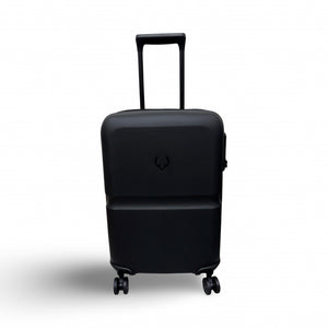 Antler Single Stripe Expandable Carry On Suitcase - Black