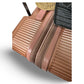 CHAMPS 3-Piece Iconic II Hardside Luggage Set – Rose Gold