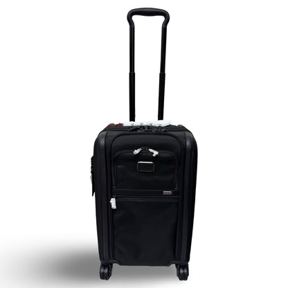 TUMI Alpha International Expandable 4 Wheeled Carry-On - Black