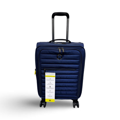 Delsey CRUISE 3.0 Softside Carry-On Expandable Spinner - Deep Sea Navy