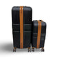 DELSEY PARIS Flanerie Luggage Set -   Black/Brown